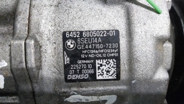 фото thumb №5, Компрессор кондиционера 6805022 bmw f20 f21 f22 f23 f30 f31 f33 f34 f36