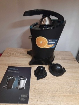 Соковыжималка для цитрусовых Cecotec Essentialvita Hyden 600 black мощностью 600 Вт