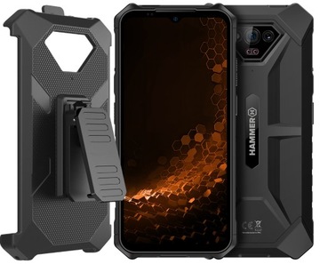 HAMMER IRON 5 с ночным видением IP68, прочный аккумулятор 6320 мАч, черный + чехол