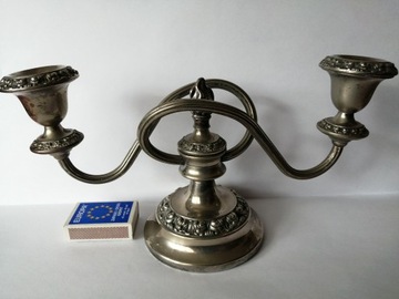позолоченный подсвечник