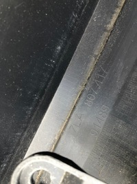 фото thumb №8, Volkswagen оригинальный номер 7la807417a multivan бампер