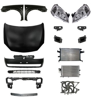 фото thumb №1, Opel combo c 00-03 бампер pas капот крило