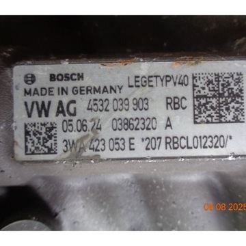 фото thumb №7, Volkswagen passat b9 2024 трансмісія кермова / рейка рульового управління 3wa423053e