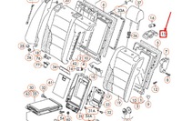 фото thumb №8, Volkswagen passat variant b6 задня права захист замка сидіння nowa orygi