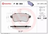 фото thumb №4, Brembo тормозные диски+ тормозные колодки задняя renault espace v 290mm