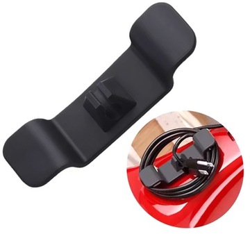 UCHWYT WIESZAK ORGANIZER NA KABLE PRZEWODY SZARY 3 SZTUKI AG874