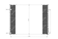 фото thumb №2, Nrf35857 конденсатор кондиционера lexus rx 04-08