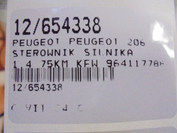 фото thumb №6, Peugeot 206 комп'ютер двигуна 964117788002 1,4