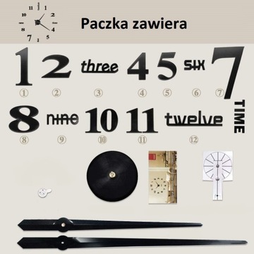 БОЛЬШИЕ НАСТЕННЫЕ ЧАСЫ НА СТЕНЕ 3D SILENT XL