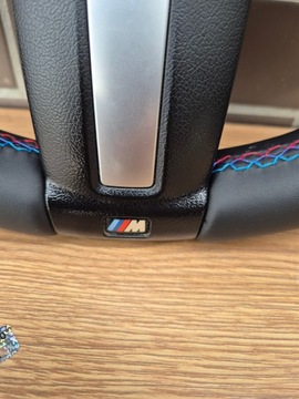 фото thumb №6, Комплектная руль bmw м-пакет f10 f11 f06 лепестки новая кожа