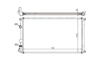 Nrf58321 радіатор renault master 1,9/2,2/2,5dci Ціна, фото thumb