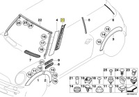 Mini r50 r52 r53 прокладка захист стійка a права Ціна, фото thumb