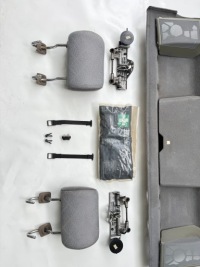 фото thumb №6, Полиця задня mercedes w124 складний підголівники комплект набір