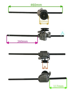 FAWORYT WA51N196L3W1 ТРАНСМИССИЯ ПРИВОДА КОСИЛКИ