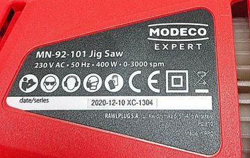 Лобзик Modeco 400 Вт с питанием от сети