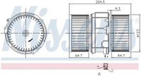 фото thumb №12, Nissens 87357 вентилятор внутрішній