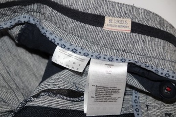 MCNEAL*СЕРЫЕ МУЖСКИЕ ЛЬНЯНЫЕ БРЮКИ*XL