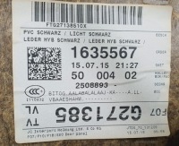 фото thumb №7, Оббивка обшивка двері лівий перед bmw 5 f07 europa