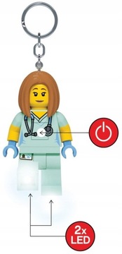 Брелок для медсестер LEGO СВЕТОДИОДНЫЙ ФОНАРИК LGL-KE156