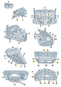 фото thumb №3, Заглушка крышка пола порога 8d0803583l оригинал