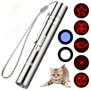 USB ЛАЗЕРНАЯ ЛАЗЕРНАЯ УКАЗКА ФОНАРИК ИГРУШКА ДЛЯ КОШКИ