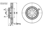 фото thumb №1, Ate тормозные диски тормозные 2szt volvo s60 i t5