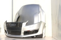 Audi q7 перед капот крила бампер ремінь передній фари підсилювач крило Зі Шроту, фото thumb