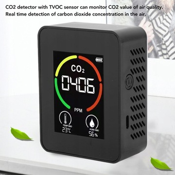 ДАТЧИК КОНЦЕНТРАЦИИ CO2 ДЕТЕКТОР ИЗМЕРИТЕЛЬ УГЛЕКИСИДА ТЕМП. ВЛАЖНОСТЬ
