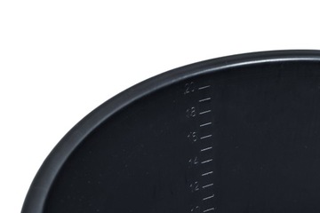 Ведро строительное экономичное промышленное пластиковое с ручкой черное 12 л