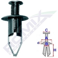 фото thumb №2, Клипса штифт распорный do lexus ls