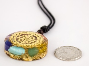 КРАСИВОЕ ОЖЕРЕЛЬЕ SRI YANTRA JASPIS ЛИМОН БИРЮЗА ПОДАРОК ​​НА ДЕНЬ ВАЛЕНТИНА