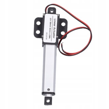 SIŁOWNIK LINIOWY ELEKTRYCZNY 12V WYSUW 50mm 150N