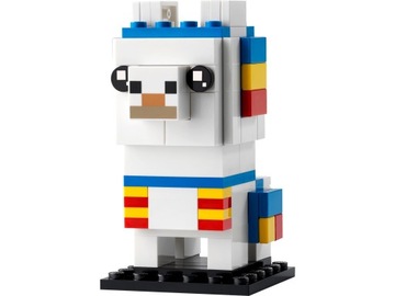 LEGO BrickHeadz 40625 Лама + 2 брелка LEGO — БЕСПЛАТНО