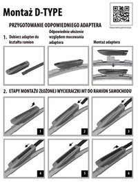 фото thumb №9, Oximo дворник плоская multitype 750 mm 30"