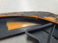 Спойлер молдинг накладка бампера под бампер перед honda civic x 17-19 Оригинал, фото thumb