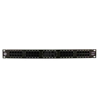 Патч-панель 19 дюймов 50x RJ45 ISDN