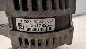 фото thumb №6, Peugeot 308 ii t9 1.2 thp генератор 9678178280 состояние очень хороший
