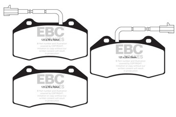 фото thumb №2, Ebc dp42021/2r yellowstuff тормозные колодки alfa romeo 4c mi.to 4c передние