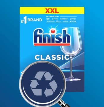 FINISH LEMON TABLETS CLASSIC 100 ДЛЯ ПОСУДОМОЕЧНОЙ МАШИНЫ