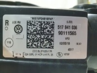 фото thumb №7, Vw golf sportsvan lift лампа правая full led eu