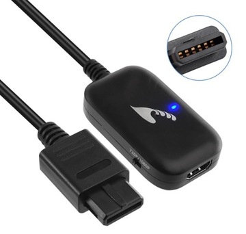 KABEL ADAPTER KONWERTER SKALER HDMI 1080P DO KONSOLI N64/SNES/SFC/NGC 30CM