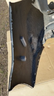 Toyota corolla e21 бампер задний универсал без датчиков с Разборки, фото thumb