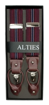 Подтяжки с застежкой на пуговицу или лягушку - ALTIES