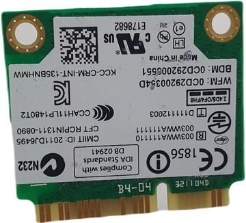 Karta WiFi Intel Centrino Wireless-N135 135BNHMW