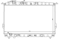 фото thumb №1, Nissens радиатор двигателя hyundai sonata iv xg kia