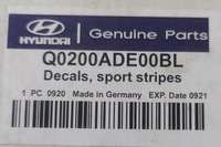 фото thumb №6, Набір наклейок na двері i бампер hyundai i10 iii 19-