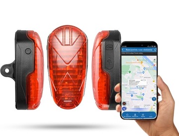 LOKALIZATOR ROWEROWY GPS LAMPKA WÓZKA OBSERWACJA ONLINE POLSKA APLIKACJA