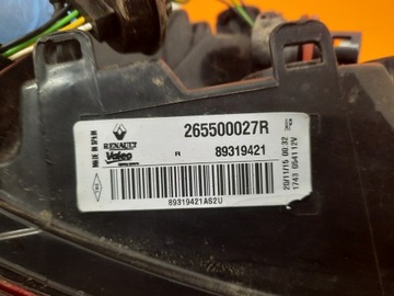 фото thumb №10, Renault megane iii універсал 08-16 лампа зад задня права зовнішня 265500027r