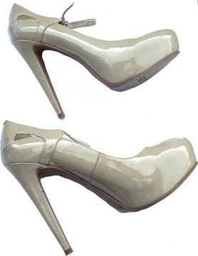38.5 Туфли Nine West на шпильке 13 см, длина стопы 24,5 см.