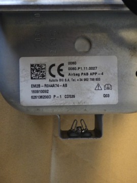 фото thumb №4, Подушка пассажира ford edge mk2 em2b-r044a74-ab